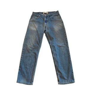 Levis 550 Jeans Mens 35x32 (33x31) Blue Relaxed Fit Tapered Leg Hipster Y2K